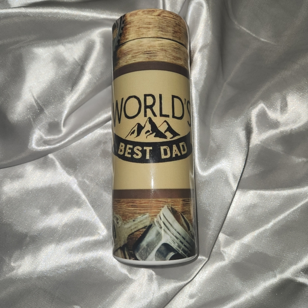 20oz world's best dad tumbler